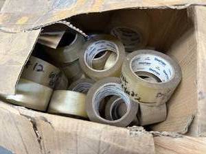 lot 210 image: Box full of tape