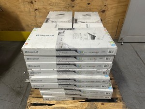 lot 3 image: LIFEPROOF Lot of 25 Cases of- Luminescent Sky 6 MIL x 12 in. W x 24 in. L Click Lock Waterproof Vinyl Tile Flooring (20.7 sqftcase) (517.5 sq ft total)