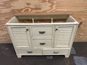 lot 9 image: ALLENROTH LEELAND 48 Vanity with Backsplash