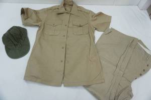 lot 10 image: Army Uniform with Hat