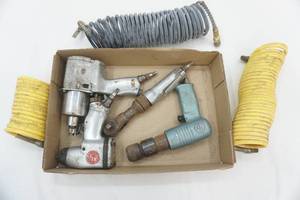 lot 11 image: Air Hoses & Air Wrenches