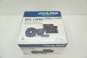 lot 73 image: Alpine Component 2-Way Speaker System