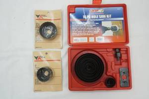 lot 106 image: 16 PC Hole Saw Kit