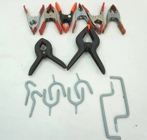 lot 114 image: Clamps & Heavy Duty Hooks