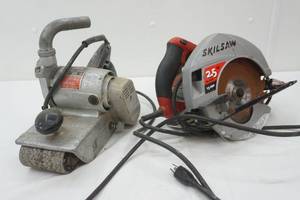 lot 166 image: Skil Saw & Skil Belt Sander
