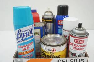 lot 207 image: Household Cleaners & Other Chemicals