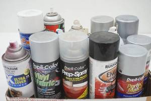 lot 208 image: Vehicle Spray Paint Lot