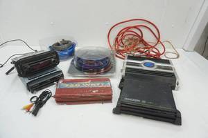 lot 231 image: CD Players, Amps, speaker cable, power cable