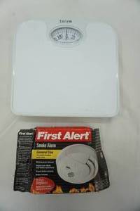 lot 244 image: Smoke Alarm & Bathroom Scale