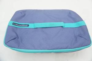 lot 267 image: Corning ware French White Stoneware Pan with plastic lid & Insulated Carrying Case