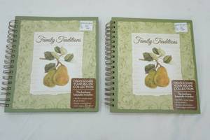 lot 269 image: NEW Blank Recipe Books (2ct)