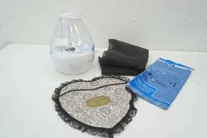 lot 375 image: Essential Oils Humidifier, Anti-Slip Material, disposable tablecloth, Vintage Laundry Bag