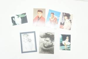 lot 390 image: Vintage Pictures, Cards, Postcards Elvis, Marilyn Monroe, & Dwight Yoakam (reproductions)