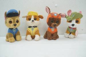 lot 411 image: Paw Patrol Beanie Babies