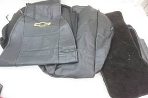 lot 426 image: Faux leather car seat covers
