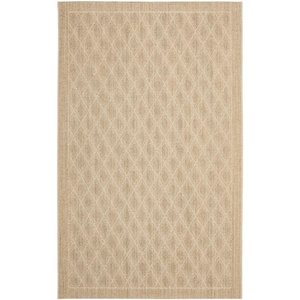 lot 60 image: Palm Beach Sand 8 ft. x 10 ft. Border Area Rug