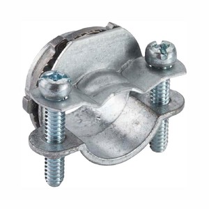 lot 87 image: Halex 38 in. Non-Metallic Twin Screw Clamp Connectors (100-Pack)