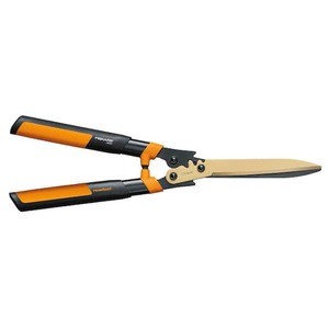 lot 90 image: Fiskars Titanium Coated Blades, 23 in. PowerGear 2 Hedge Shears
