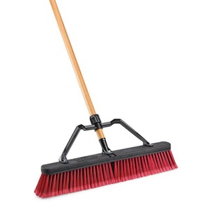 lot 93 image: Libman 24 in. High Power Multi-Surface Industrial Grade Push Broom with Handle