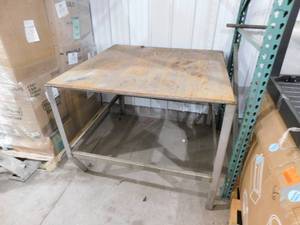 lot 53 image: Work Bench  Table