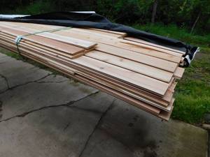1 x 6 Western Red Cedar Tongue & Groove WP-4 V-Groove Gap Reversible - 1,178 Linear Feet