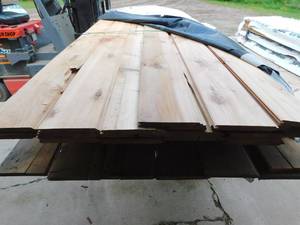 lot 4 image: 1x8 WP-4 Western Red Cedar Tongue & Groove  Utility Grade -  990 Linear Feet