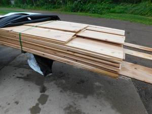 lot 16 image: 1 x 8 Western Red Cedar Tongue & Groove WP-4 V-Groove Gap Reversible - 1,500 Linear Feet