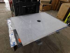 lot 168 image: Everbilt Watershield Shower System 36 in. x 48 in. Waterproof Center Drain Shower Tray