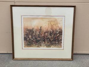 lot 10 image: Framed Lithograph Mohawk Trail by Walker, 6290 Edition