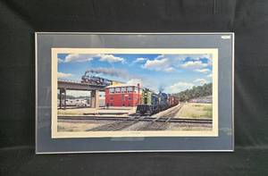 lot 26 image: Framed Limited Edition Print Steel Dawn by Mike Danneman
