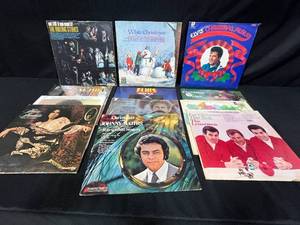 lot 56 image: Collection of Vinyl Records - Music and Christmas Themes