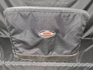 lot 73 image: Coleman Steel Cooler with Protective Cover