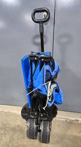 lot 132 image: Ozark Trail Foldable Utility Wagon with Carry Bag