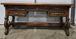 lot 178 image: Antique Wooden Desk