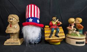 lot 215 image: Collection of Assorted Decorative Figurines and Keepsakes