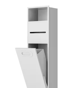 lot 3 image: Simple Project 12 in. W x 26 in. H x 5.5 in. D Recessed Toilet Paper Holder Shower Niche