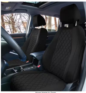 lot 13 image: Neoprene Custom Fit Front Set Seat Covers for 2017-2022 Honda CR-V LX EX and EX-L