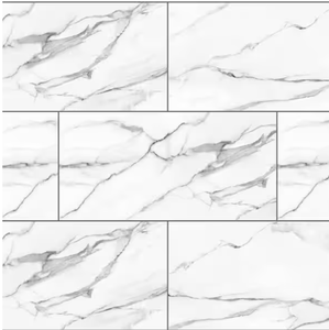 lot 29 image: (1 box. 19 sqft) Lifeproof Mountain Brook Marble 22 MIL x 18.5 in. W x 37 in. L Click Lock Waterproof Vinyl Tile Flooring