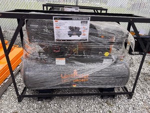 lot 75 image: 40 Gallon 2-Stage Truck Mounted Air Compressor