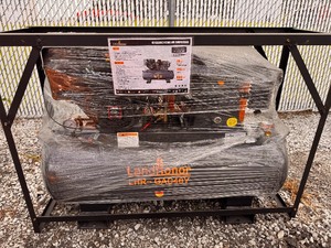 lot 111 image: 40 Gallon 2-Stage Truck Mounted Air Compressor