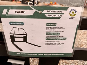 lot 187 image: Skid Steer Forks