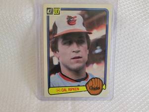 lot 155 image: 1983 Donruss Cal Ripken Jr  Card...