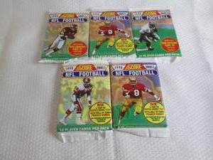 lot 168 image: 5-1990 Score Football Series 2 Pack...