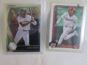 lot 170 image: James Wood Rookie Cards...