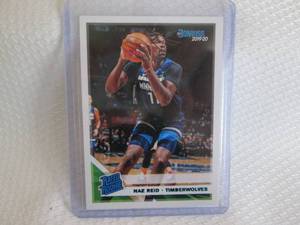 lot 176 image: 2019-20 Donruss Naz Reid Rookie Car...