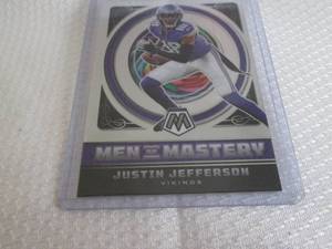 lot 183 image: 2022 Mosaic Justin Jefferson Men Of...