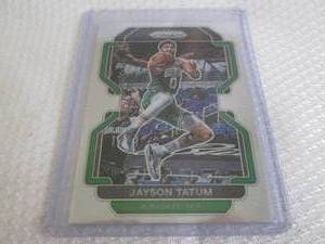 lot 184 image: 2021-22 Prizm Jayson Tatum Card...