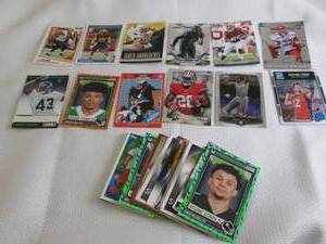 lot 195 image: Assorted Football Rookie Cards...