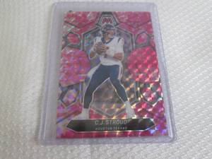 lot 213 image: 2024 Mosaic C J Stroud Pink Prizm C...