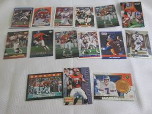 lot 214 image: Assorted John Elway Cards...